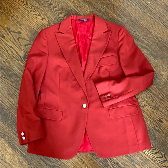 Vintage Burberry Blazer - Picture 1 of 8